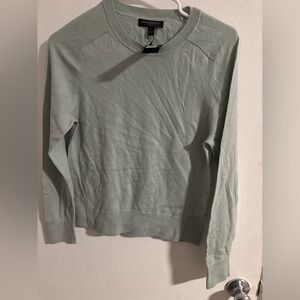 Banana Republic Merino Wool Crewneck Sweater Mint Green Size Small
(988)
